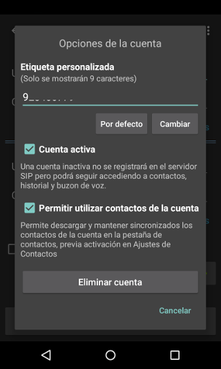android voip